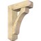 Ekena Millwork Legacy Craftsman Rough Sawn Bracket w/ Offset Brace, Douglas Fir, 8"W x 28"D x 36"H BKT0806X28X36LEC04RDF - alternate 1